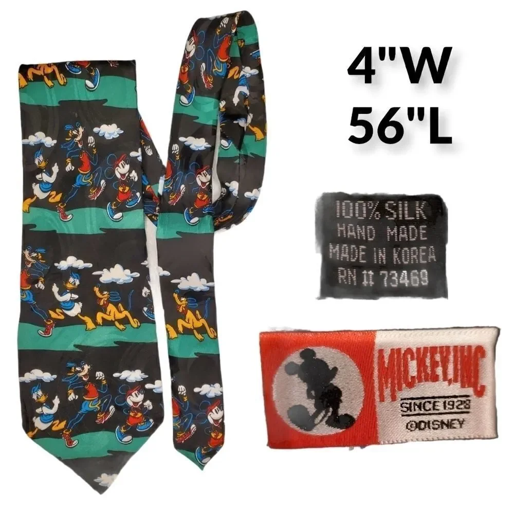 4 Disney Mickey Unlimited Mickey Mouse ties